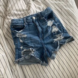 Next Level Curvy High Waisted Shorts